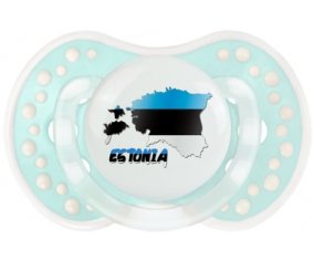 Estonia maps Sucette LOVI Dynamic Retro-turquoise-lagon classique