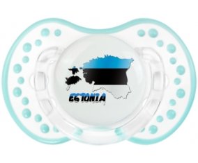 Estonia maps Sucette LOVI Dynamic Retro-blanc-lagon classique
