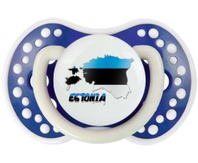 Estonia maps Sucette LOVI Dynamic Bleu-marine phosphorescente