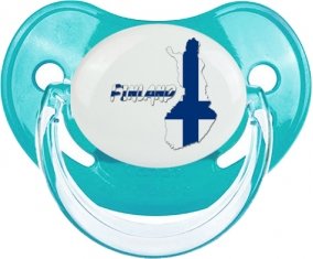 Finland maps Tétine Physiologique Bleue classique