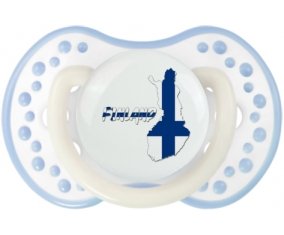 Finland maps Sucete LOVI Dynamic Blanc-cyan classique