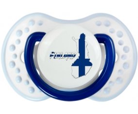 Finland maps Sucete LOVI Dynamic Marine-blanc-bleu classique