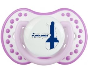 Finland maps Sucete LOVI Dynamic Blanc-mauve classique