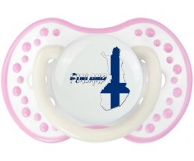 Finland maps Sucete LOVI Dynamic Blanc-rose phosphorescente