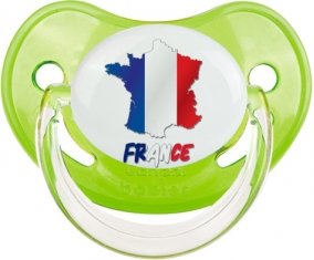 France maps Sucete Physiologique Vert classique