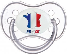 France maps Sucette Anatomique Transparente classique