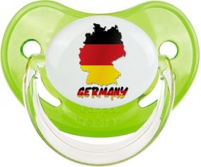 Germany maps Sucette Physiologique Vert classique