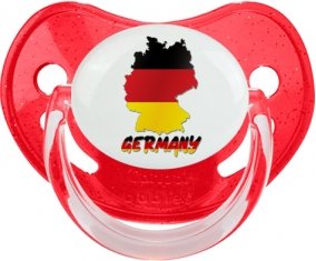 Germany maps Sucette Physiologique Rouge à paillette
