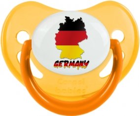 Germany maps Sucette Physiologique Jaune phosphorescente
