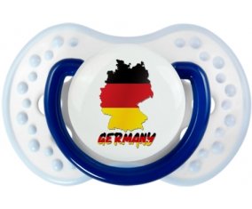 Germany maps Sucette LOVI Dynamic Marine-blanc-bleu classique