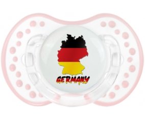 Germany maps Sucette LOVI Dynamic Retro-blanc-rose-tendre classique