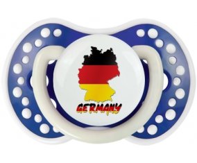 Germany maps Sucette LOVI Dynamic Bleu-marine phosphorescente