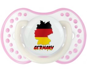 Germany maps Sucette LOVI Dynamic Blanc-rose phosphorescente