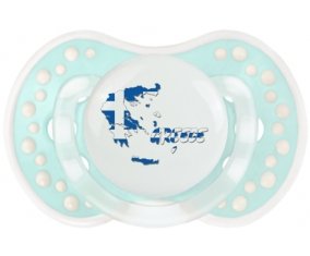 Greece maps Sucette LOVI Dynamic Retro-turquoise-lagon classique
