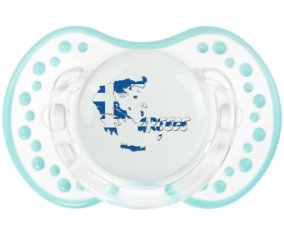 Greece maps Sucette LOVI Dynamic Retro-blanc-lagon classique