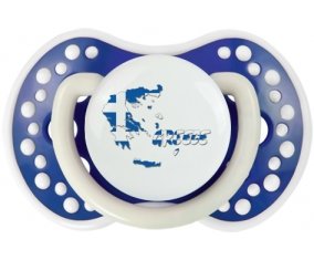 Greece maps Sucette LOVI Dynamic Bleu-marine phosphorescente