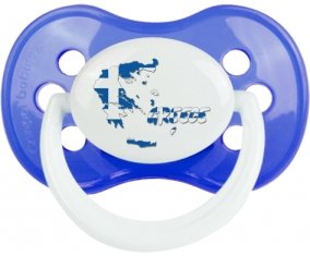 Greece maps : Sucette Anatomique personnalisée