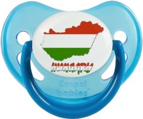 Hungary maps Tétine Physiologique Bleue phosphorescente