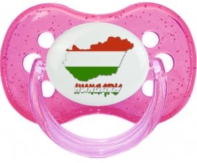 Hungary maps Sucete Cerise Rose à paillette