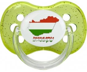Hungary maps Sucete Cerise Vert à paillette