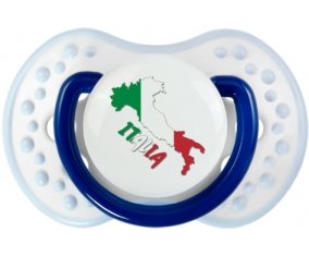 Italia maps Tétine LOVI Dynamic Marine-blanc-bleu classique