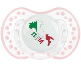 Italia maps Tétine LOVI Dynamic Retro-blanc-rose-tendre classique