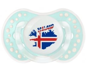 Iceland maps Sucette LOVI Dynamic Retro-turquoise-lagon classique