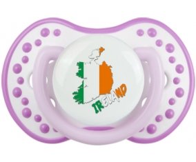 Ireland maps Sucette LOVI Dynamic Blanc-mauve classique
