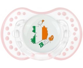 Ireland maps Sucette LOVI Dynamic Retro-blanc-rose-tendre classique
