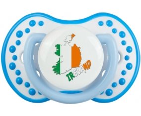 Ireland maps Sucette LOVI Dynamic Blanc-bleu phosphorescente