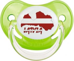 Latvia maps Tétine Physiologique Vert classique
