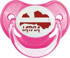 Latvia maps Tétine Physiologique Rose classique