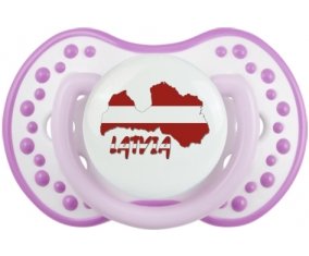 Latvia maps Sucete LOVI Dynamic Blanc-mauve classique
