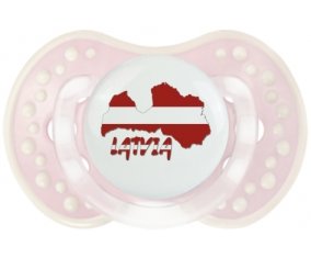 Latvia maps Sucete LOVI Dynamic Retro-rose-tendre classique