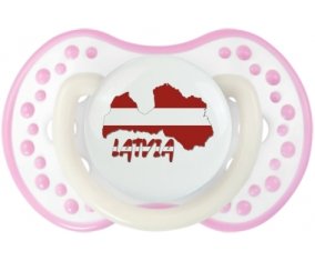 Latvia maps Sucete LOVI Dynamic Blanc-rose phosphorescente