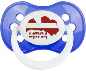 Latvia maps : Sucette Anatomique personnalisée