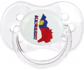 Liechtenstein maps Sucette Cerise Transparent classique