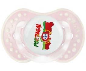 Portugal maps Sucette LOVI Dynamic Retro-rose-tendre classique