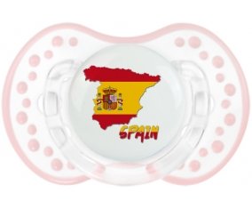 Spain maps Sucete LOVI Dynamic Retro-blanc-rose-tendre classique
