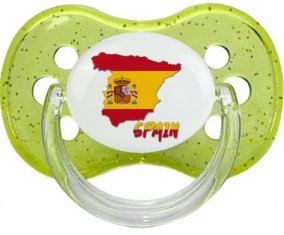Spain maps Sucete Cerise Vert à paillette
