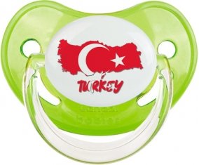 Turkey maps Sucette Physiologique Vert classique