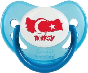 Turkey maps Sucette Physiologique Bleue phosphorescente