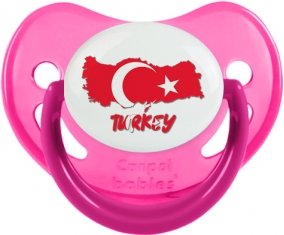 Turkey maps Sucette Physiologique Rose phosphorescente