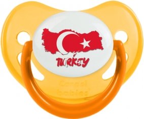 Turkey maps Sucette Physiologique Jaune phosphorescente