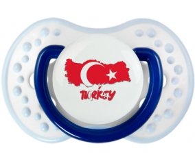 Turkey maps Sucette LOVI Dynamic Marine-blanc-bleu classique