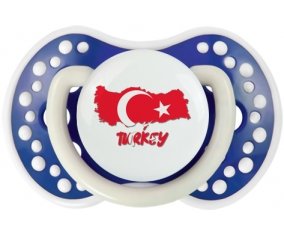 Turkey maps Sucette LOVI Dynamic Bleu-marine phosphorescente