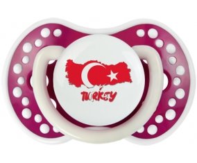 Turkey maps Sucette LOVI Dynamic Fuchsia phosphorescente