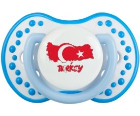 Turkey maps Sucette LOVI Dynamic Blanc-bleu phosphorescente