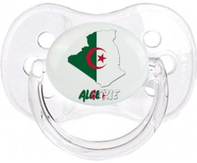 Algerie maps Tétine Cerise Transparent classique