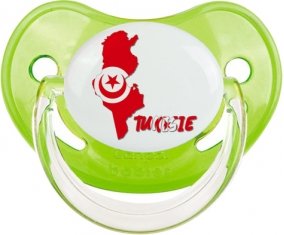 Tunisie maps Tétine Physiologique Vert classique